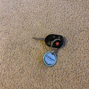 Ford Focus Black Key Fob with c Harper keychain